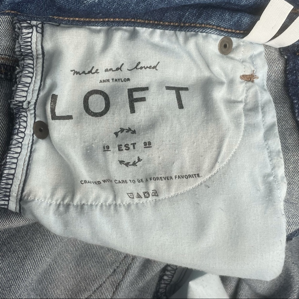LOFT Jeans Size 0 - Picture 9 of 13